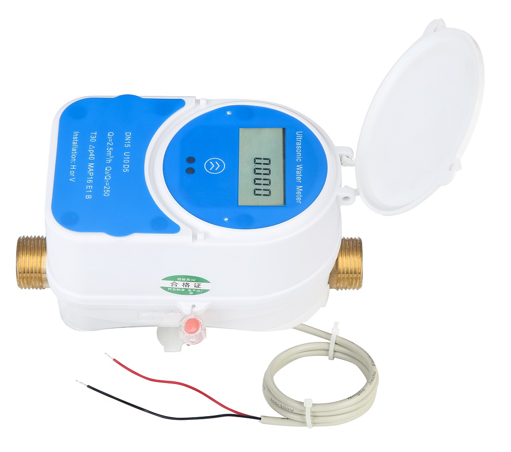 Valve Control: LoRaWAN Ultrasonic Water Meter, Model no.: LXC-15E-20E